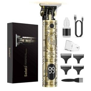 Cordless Hair Clippers for Men Professional Beard Trimmers Shaver